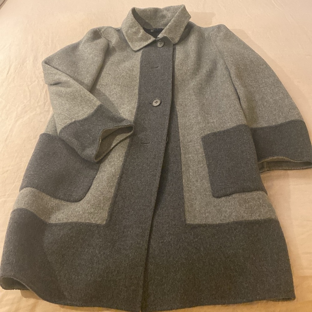 Talbots EUC women’s wool double faced coat size SP
